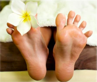 足ツボケア画像